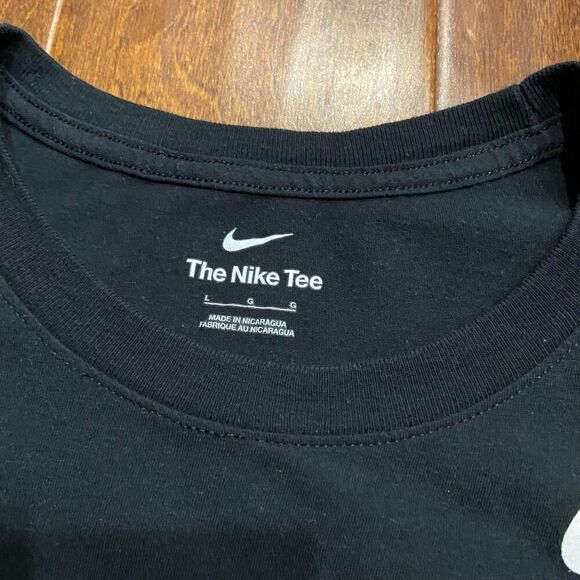 Nike Athletic Fit UGA Georgia Bulldogs National Champions Black Tee Mens Large - Picture 4 of 7